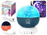 Lampa z projektorem, gwiazdy wymienne obrazki