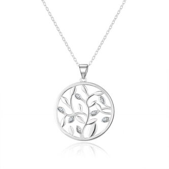 Půvabný stříbrný náhrdelník AGS1258/47 Beneto