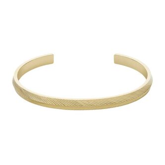 Elegantní pozlacený náramek Harlow JF04117710 Fossil