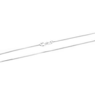 Dětský stříbrný řetízek Kostka/Venezia AGS1422 Beneto Exclusive / Délka: 36 cm