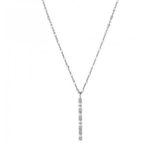 Stříbrný náhrdelník s přívěskem I Cubica RZCU09 (řetízek, přívěsek) Rosato