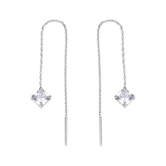 Okouzlující ocelové náušnice se zirkonem Affinity BFF189 Brosway