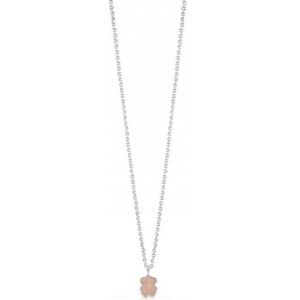 Stříbrný náhrdelník s medvídkem Icon Color 215434550 (řetízek, přívěsek) Tous