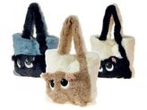 Torebka pluszowa z kotem MIX