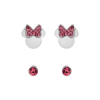 Třpytivý set dívčích náušnic Minnie Mouse S600149RPL-B.CS Disney