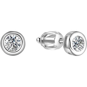 Stříbrné náušnice AGUP1559S Beneto