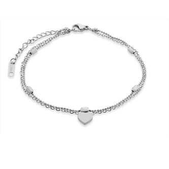 Něžný řetízek na nohu se srdíčkem Troli