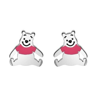 Hravé ocelové náušnice Medvídek Pú Winnie the Pooh E600188L.CS Disney