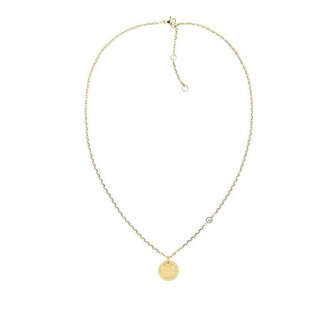 Nápaditý pozlacený náhrdelník Dust 2780699 Tommy Hilfiger