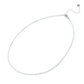 Minerální náhrdelník s korálky z chalcedonu POL-N17/47L Agato