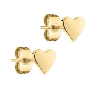 Romantické pozlacené náušnice pecky TJ-0035-E-06 Tamaris