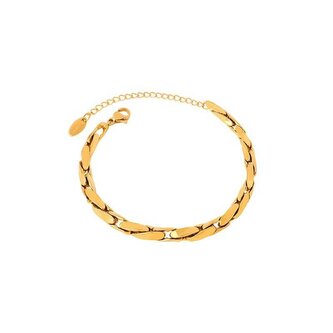 Výrazný pozlacený náramek pro ženy VAAXP1771G Troli