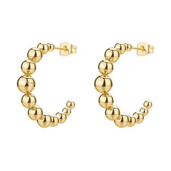 Pozlacené kuličkové kruhy Perfect BPC29 Brosway