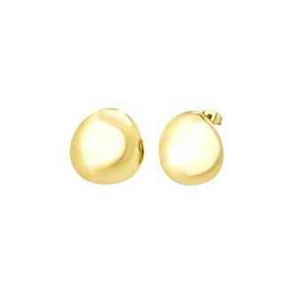 Módní pozlacené náušnice Bubble TJ3710 Breil