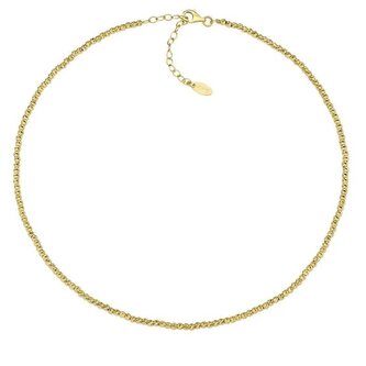 Pozlacený korálkový náhrdelník pro ženy Essential CLDI25G Amen