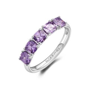 Slušivý stříbrný prsten Fancy Magic Purple FMP24 Brosway / Obvod: 52 mm - 52 mm