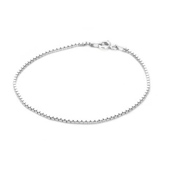 Stylový stříbrný náramek Kostka/Venezia AGB196 Beneto Exclusive / Délka: 20 cm