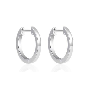 Nadčasové stříbrné náušnice AGT-E194K Agato