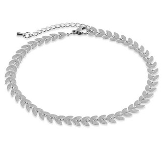 Elegantní ocelový řetízek na nohu Troli