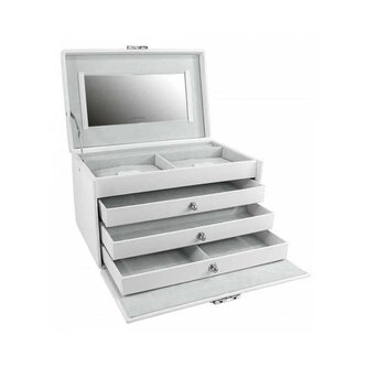 Šperkovnice bílá Jolie 23256-10 Friedrich Lederwaren