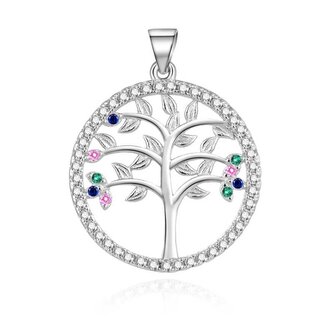 Oblíbený stříbrný přívěsek Strom života AGH477 Beneto