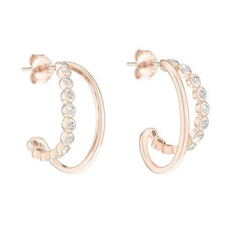 Pozlacené náušnice se zirkony Tiny Glimmer TJ-0611-E-21 Tamaris