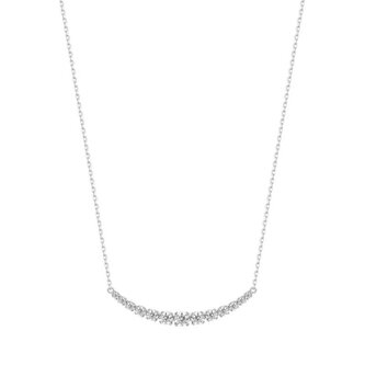 Elegantní náhrdelník ze stříbra Fancy Infinite White FIW149 Brosway