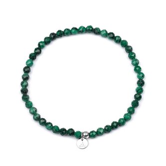 Minerální náramek s malachitem POL-B07/20G Agato