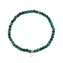 Minerální náramek s malachitem POL-B07/20G Agato