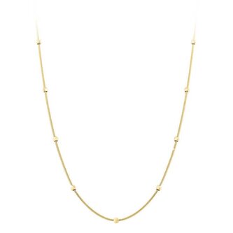 Pozlacený kuličkový náhrdelník Troli