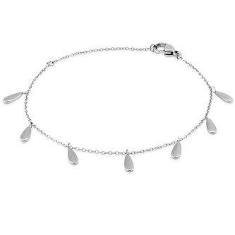 Stylový ocelový náramek s kapičkami VSB0152S Troli