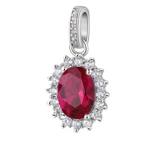 Elegantní stříbrný přívěsek Fancy Passion Ruby FPR13 Brosway
