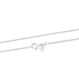 Nadčasový stříbrný řetízek Kostka/Venezia AGS672CH Beneto Exclusive / Délka: 55 cm