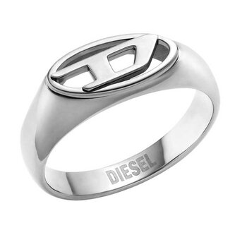 Fashion dámský prsten s logem DX1587040 Diesel / Obvod: 53 mm - 53 mm
