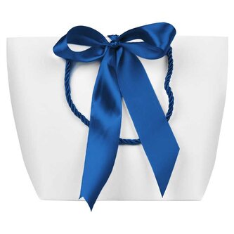 Dárková taška s modrou stuhou S Troli