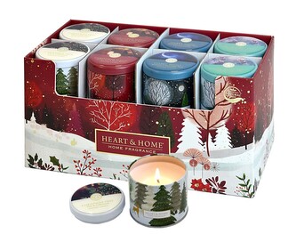 Zapachowa świeca w puszce SZP-001 BN