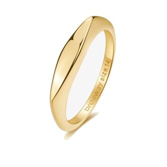 Módní pozlacený prsten Essential BNL122 Brosway / Obvod: 52 mm - 52 mm