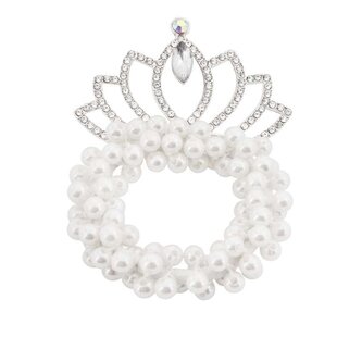 Něžná perlová gumička do vlasů Troli