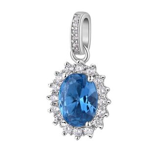 Elegantní stříbrný přívěsek Fancy Freedom Blue FFB11 Brosway