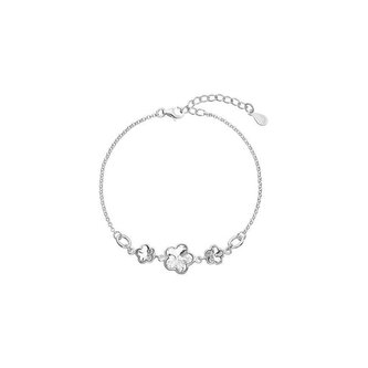 Stříbrný náramek s krystaly Swarovski 33112.1 Evolution Group