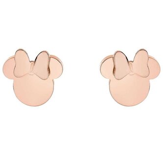 Slušivé bronzové náušnice pecky Minnie Mouse E600180PL-B.CS Disney