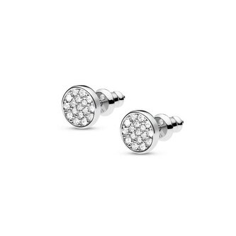 Třpytivé náušnice pecky z mosazi JOA00280040 Fossil