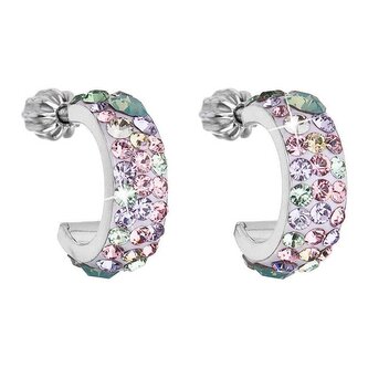 Stylové náušnice s krystaly Sakura 31118.3 Evolution Group