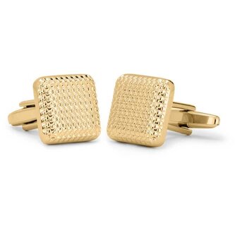 Moderní pozlacené manžetové knoflíčky Troli