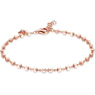Bronzový kostičkový náramek na přívěsky Storie RZB018 Rosato