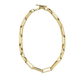 Masivní pozlacený náhrdelník Archival Core JOF00971710 Fossil