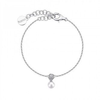 Elegantní stříbrný náramek Azzurra RZAZ011 Rosato