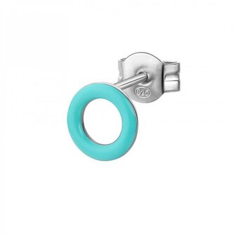 Minimalistická stříbrná single náušnice Storie RZO072 Rosato