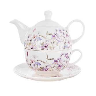 Čajová souprava porc. 3 ks LOUKA