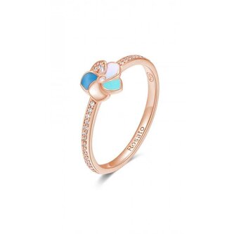 Půvabný bronzový prsten Květina Allegra RZAL006 Rosato / Obvod: 56 mm - 56 mm